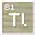 Invicon Thallium.png: Inventory sprite for Thallium in Minecraft as shown in-game linking to Element#Thallium with description: Thallium