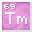 Invicon Thulium.png: Inventory sprite for Thulium in Minecraft as shown in-game linking to Element#Thulium with description: Thulium