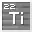Invicon Titanium.png: Inventory sprite for Titanium in Minecraft as shown in-game linking to Element#Titanium with description: Titanium
