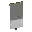 Invicon White Base Banner.png: Inventory sprite for White Base Banner in Minecraft as shown in-game linking to Banner with description: Banner White Base