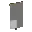 Invicon White Base Dexter Canton Banner.png: Inventory sprite for White Base Dexter Canton Banner in Minecraft as shown in-game linking to Banner with description: Banner White Base Dexter Canton