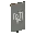 Invicon White Flow Banner.png: Inventory sprite for White Flow Banner in Minecraft as shown in-game linking to Banner with description: Banner White Flow