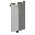 Invicon White Per Pale Banner.png: Inventory sprite for White Per Pale Banner in Minecraft as shown in-game linking to Banner with description: Banner White Per Pale