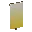 Invicon Yellow Base Gradient Banner.png: Inventory sprite for Yellow Base Gradient Banner in Minecraft as shown in-game linking to Banner with description: Banner Yellow Base Gradient