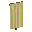Invicon Yellow Paly Banner.png: Inventory sprite for Yellow Paly Banner in Minecraft as shown in-game linking to Banner with description: Banner Yellow Paly