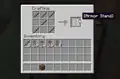 The first image of armor stand crafting recipe.