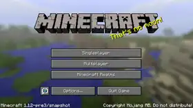 Java Edition 1.12-pre3.png: Infobox image for Minecraft 1.12-pre3 the version in Minecraft