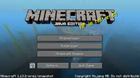 Java Edition 1.13.2-pre1.png: Infobox image for Minecraft 1.13.2-pre1 the version in Minecraft