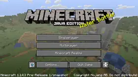 Java Edition 1.14.3 Pre-Release 1.png: Infobox image for Minecraft 1.14.3 Pre-Release 1 the version in Minecraft