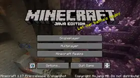 Java Edition 1.17 Pre-release 2.png: Infobox image for Minecraft 1.17 Pre-release 2 the version in Minecraft