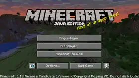 Java Edition 1.18 Release Candidate 1.png: Infobox image for Minecraft 1.18 Release Candidate 1 the version in Minecraft