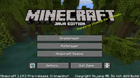 Java Edition 1.19.3 Pre-release 3.png: Infobox image for Minecraft 1.19.3 Pre-release 3 the version in Minecraft