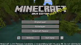 Java Edition 1.19.4 Release Candidate 1.png: Infobox image for Minecraft 1.19.4 Release Candidate 1 the version in Minecraft