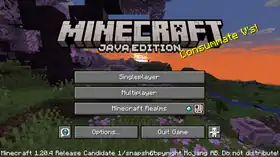 Java Edition 1.20.4 Release Candidate 1.png: Infobox image for Minecraft 1.20.4 Release Candidate 1 the version in Minecraft