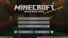 Java Edition 1.21.1.png: Infobox image for Minecraft 1.21.1 the version in Minecraft