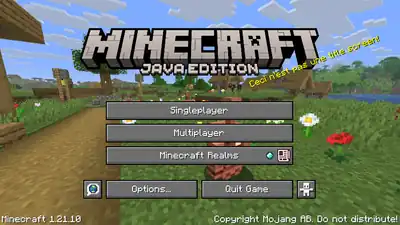 Java Edition 1.21.10.png: Infobox image for Minecraft the program in Minecraft