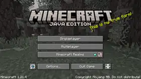 Java Edition 1.21.4.png: Infobox image for Minecraft 1.21.4 the version in Minecraft