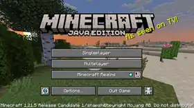 Java Edition 1.21.5 Release Candidate 1.png: Infobox image for Minecraft 1.21.5 Release Candidate 1 the version in Minecraft