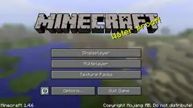 Java Edition 1.4.6.png: Infobox image for Minecraft 1.4.6 the version in Minecraft