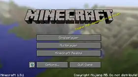 Java Edition 1.9.1.png: Infobox image for Minecraft 1.9.1 the version in Minecraft