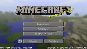 Java Edition 1.9.3-pre3.png: Infobox image for Minecraft 1.9.3-pre3 the version in Minecraft