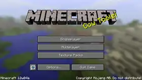 Java Edition 12w04a.png: Infobox image for Minecraft 12w04a the version in Minecraft