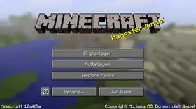 Java Edition 12w05a.png: Infobox image for Minecraft 12w05a the version in Minecraft