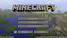 Java Edition 12w38a.png: Infobox image for Minecraft 12w38a the version in Minecraft