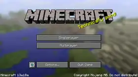 Java Edition 13w18a.png: Infobox image for Minecraft 13w18a the version in Minecraft