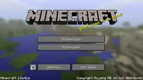 Java Edition 13w41a.png: Infobox image for 13w41a the version in Minecraft