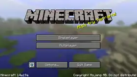 Java Edition 14w19a.png: Infobox image for 14w19a the version in Minecraft