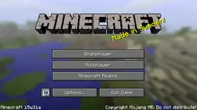 Java Edition 15w31a.png: Infobox image for Minecraft 15w31a the version in Minecraft