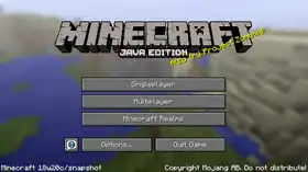 Java Edition 18w20c.png: Infobox image for Minecraft 18w20c the version in Minecraft