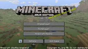 Java Edition 18w48a.png: Infobox image for Minecraft 18w48a the version in Minecraft