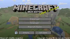 Java Edition 19w08b.png: Infobox image for Minecraft 19w08b the version in Minecraft