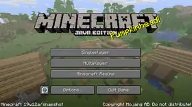 Java Edition 19w12a.png: Infobox image for Minecraft 19w12a the version in Minecraft