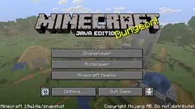 Java Edition 19w14a.png: Infobox image for Minecraft 19w14a the version in Minecraft