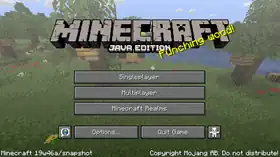 Java Edition 19w46a.png: Infobox image for Minecraft 19w46a the version in Minecraft