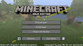Java Edition 20w06a.png: Infobox image for Minecraft Snapshot 20w06a the version in Minecraft