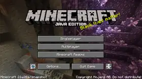Java Edition 21w20a.png: Infobox image for Minecraft 21w20a the version in Minecraft