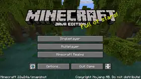 Java Edition 22w24a.png: Infobox image for Minecraft 22w24a the version in Minecraft