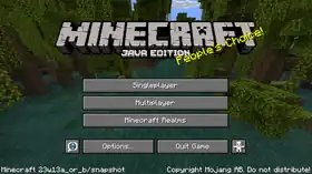 Java Edition 23w13a_or_b.png: Infobox image for Minecraft 23w13a_or_b the version in Minecraft