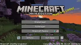 Java Edition 23w44a.png: Infobox image for Minecraft 23w44a the version in Minecraft