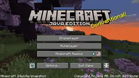 Java Edition 24w14a.png: Infobox image for Minecraft 24w14a the version in Minecraft