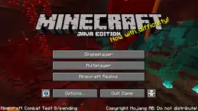 Java Edition Combat Test 8.png: Infobox image for Minecraft Combat Test 8 the version in Minecraft