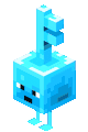 KeyGolem Diamond Idle.gif: Infobox image for Diamond Key Golem the dungeons entity in Minecraft