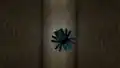 A cave spider in Xbox 360 Edition before TU9, having the same size as a regular spider.