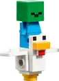 Lego Minecraft chicken jockey.