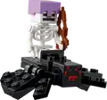 Lego Minecraft Spider Jockey.