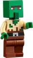 LEGO Minecraft taiga Zombie Villager.